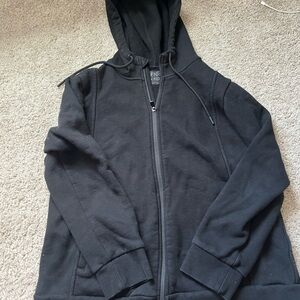 Figs Black Hoodie Sweatshirt size L